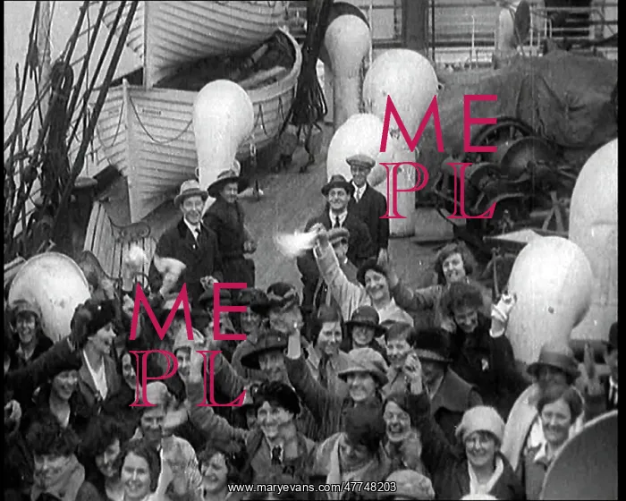 : Large Group Of Mostly Women Onboard A Large : Large Group Of Mostly Women Onboard A Large