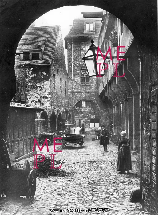 : Large Krogelhof in Berlin, 1910 : Large Krogelhof in Berlin, 1910