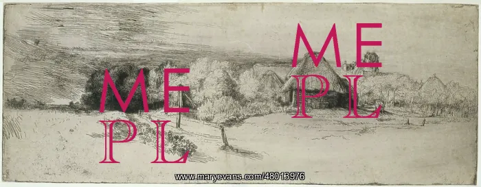 : Large landscape with a tower : Large landscape with a tower