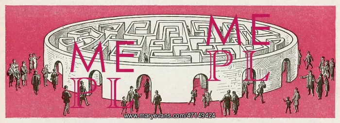: A Large Maze or Labyrinth with People : A Large Maze or Labyrinth with People