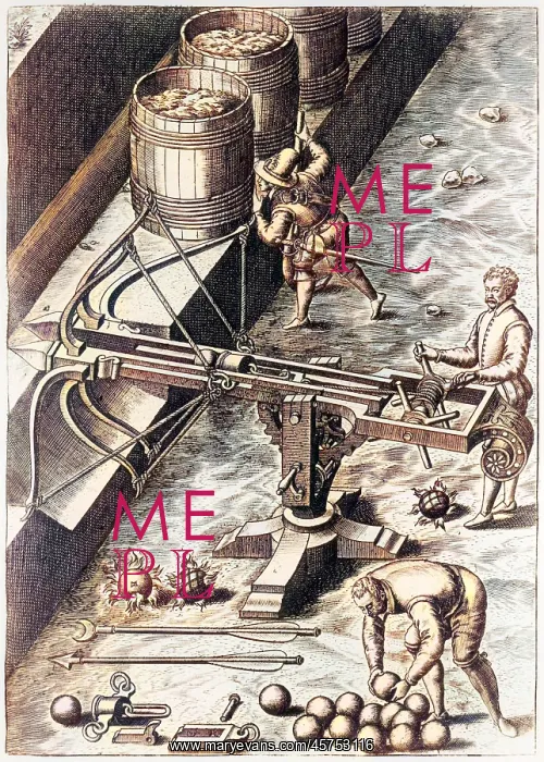: LARGE MOUNTED CROSSBOW : LARGE MOUNTED CROSSBOW