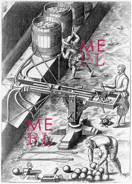 : LARGE MOUNTED CROSSBOW : LARGE MOUNTED CROSSBOW