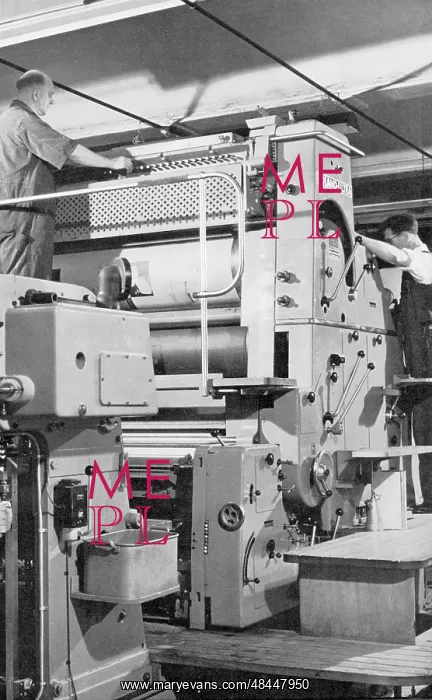 : Large Offset-Litho printing machine : Large Offset-Litho printing machine