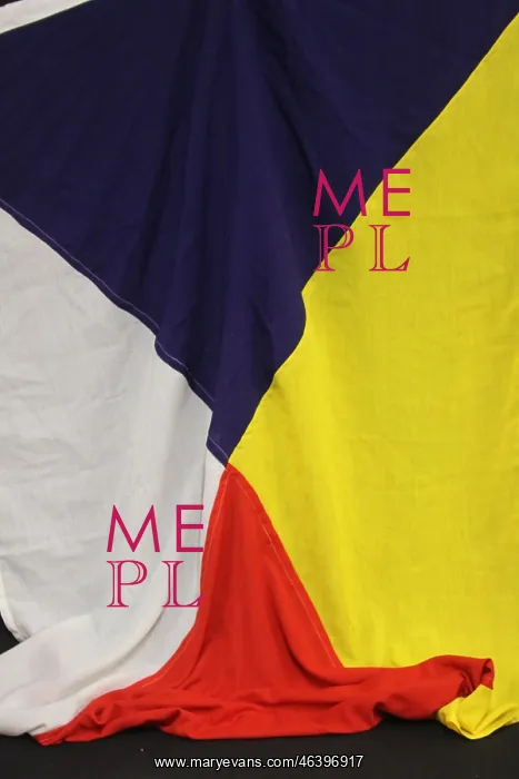  : Large P & O house flag in four colours