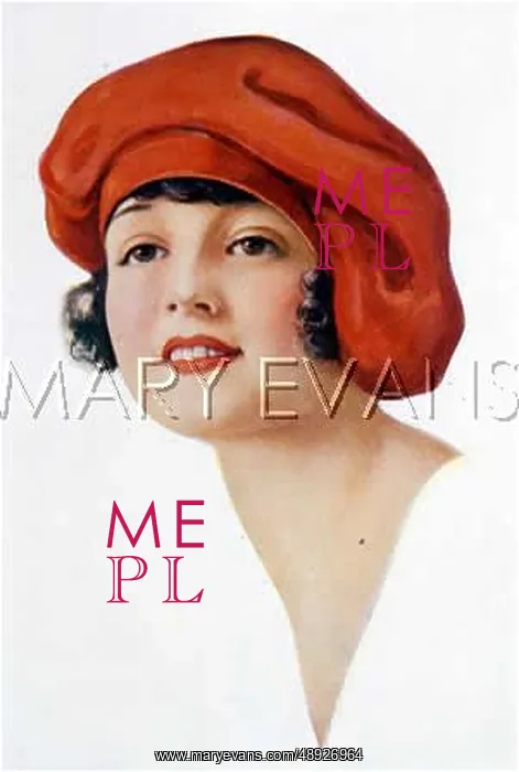 : LARGE RED BERET : LARGE RED BERET