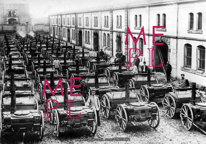  : Large-scale use of field kitchens, 1908