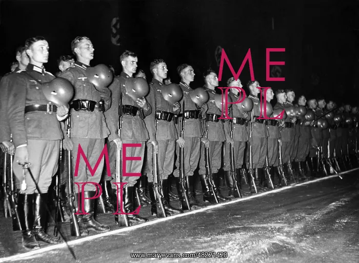  : Large tattoo at the Nuremberg Rally, 1936