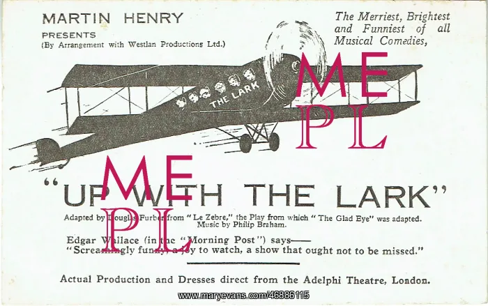 : Up With The Lark : Up With The Lark
