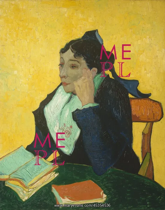 : L'Arlesienne, by Van Gogh : L'Arlesienne, by Van Gogh