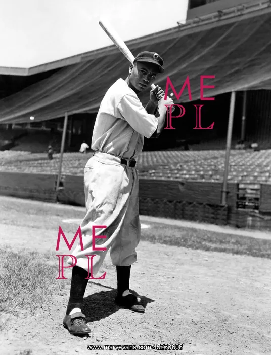 : Larry Doby, circa 1947. ? : Larry Doby, circa 1947. ?