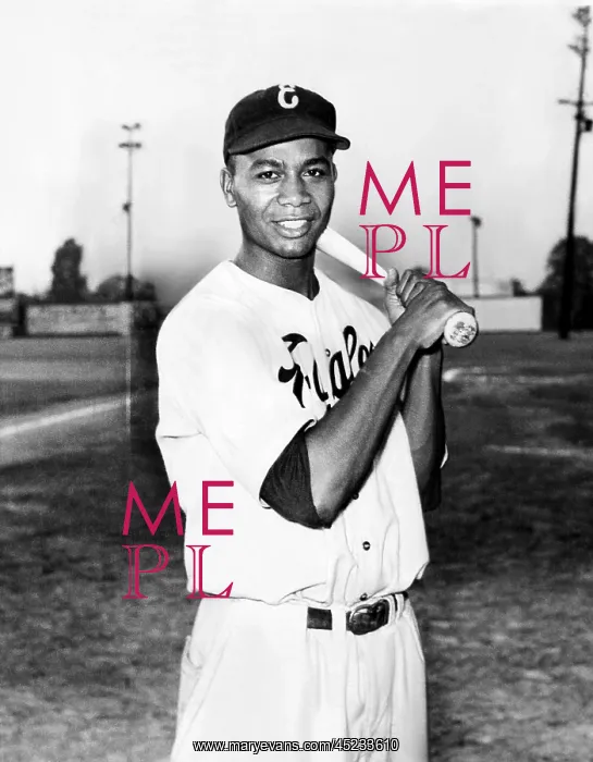 : Larry Doby, circa 1947..? : Larry Doby, circa 1947..?