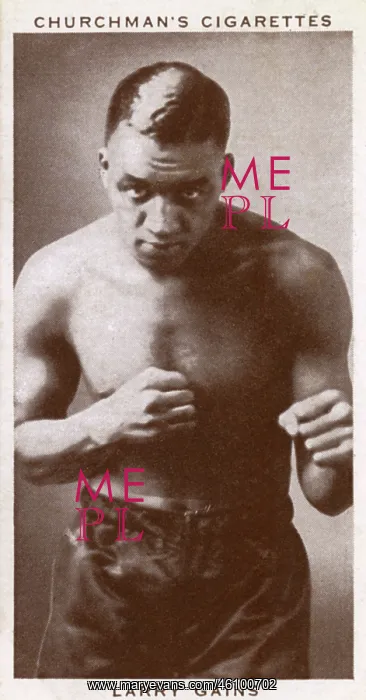 : Larry Gains, Canadian boxer : Larry Gains, Canadian boxer