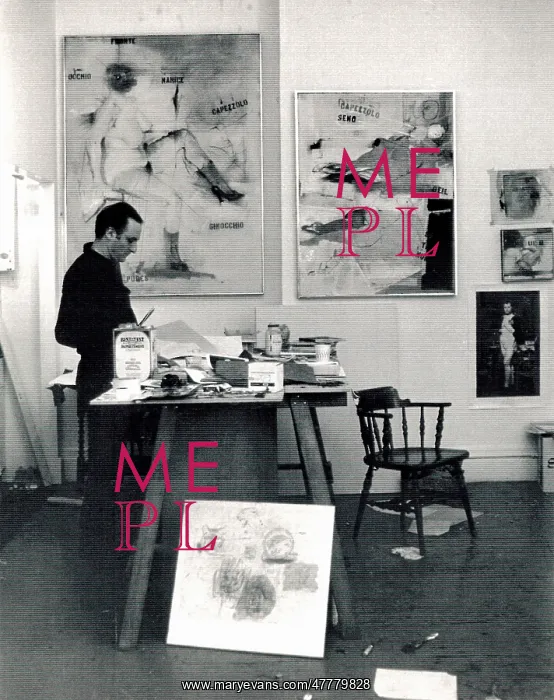 : Larry Rivers in His Studio, 1964 : Larry Rivers in His Studio, 1964