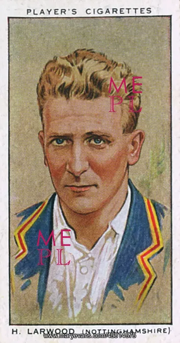 : Larwood - Cricketer : Larwood - Cricketer