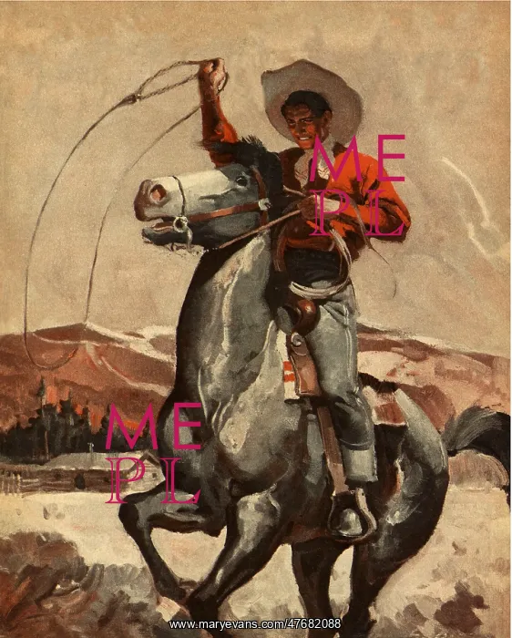  : Lassoing Cowboy