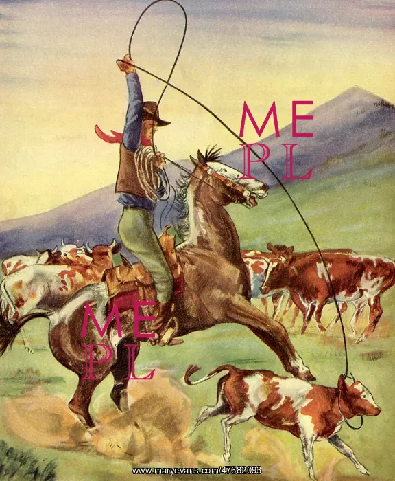  : Lassoing Cowboy