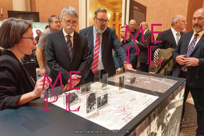 : Laszlo Kover at Hungarian revolution 1956 exhibit : Laszlo Kover at Hungarian revolution 1956 exhibit
