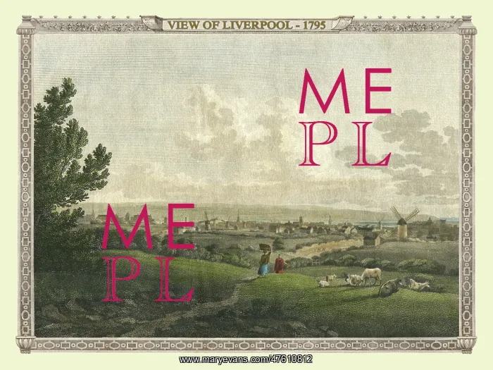  : Late 18th century view of Liverpool
