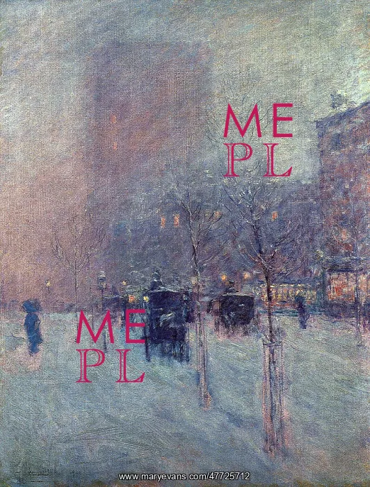 : Late Afternoon, New York, Winter : Late Afternoon, New York, Winter