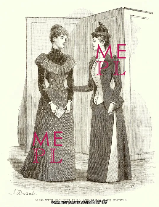 : Late Victorian Fashion : Late Victorian Fashion