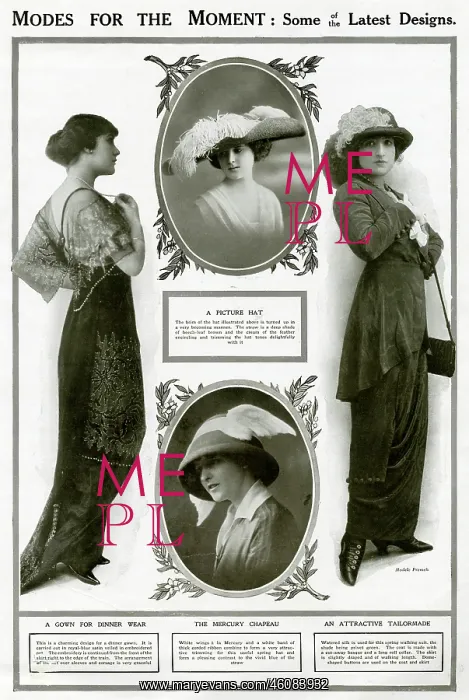: Latest fashionable designs 1913 : Latest fashionable designs 1913
