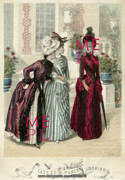  : Latest Paris Fashions 1888