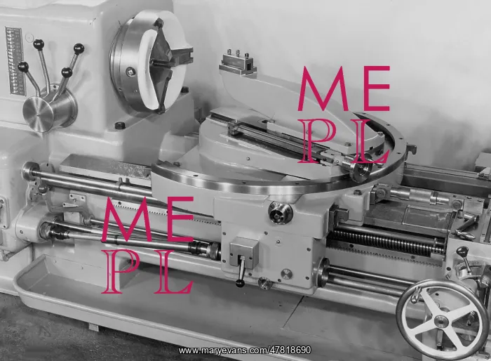 : A lathe ready for use : A lathe ready for use