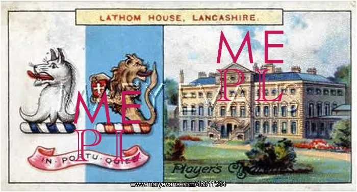  : LATHOM COAT OF ARMS