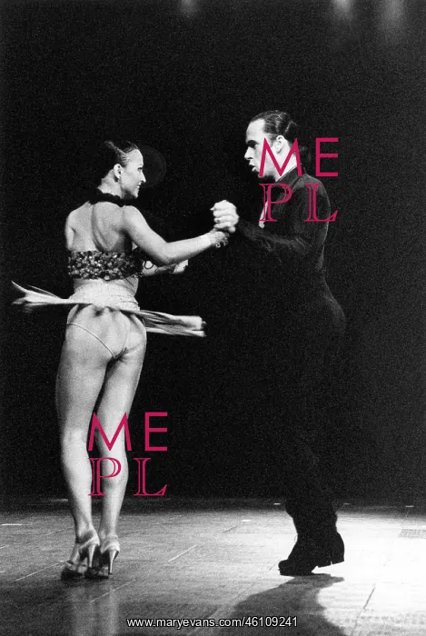 : Latin-style ballroom dancing couple : Latin-style ballroom dancing couple