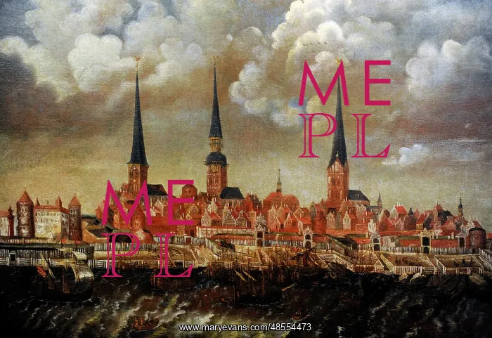 : Latvia. Riga. Artist unknown. Second half of the 17th cent : Latvia. Riga. Artist unknown. Second half of the 17th cent