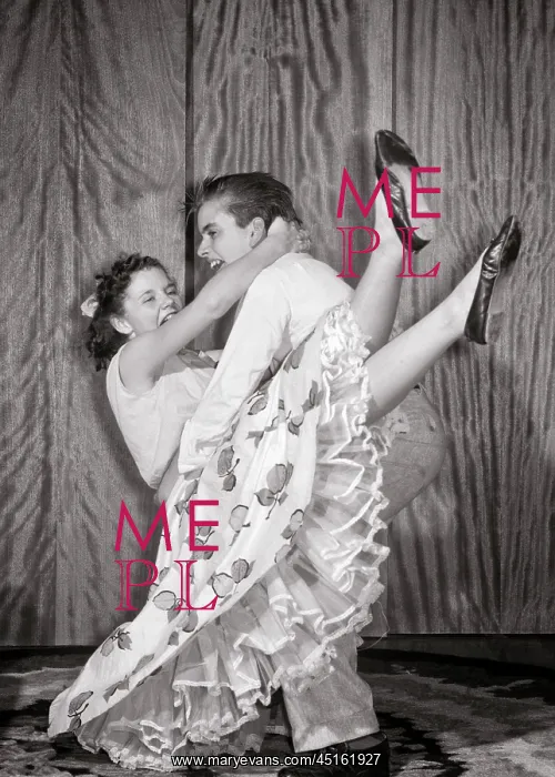 : Laughing Active Teen Couple Doing Jitterbug Dance : Laughing Active Teen Couple Doing Jitterbug Dance