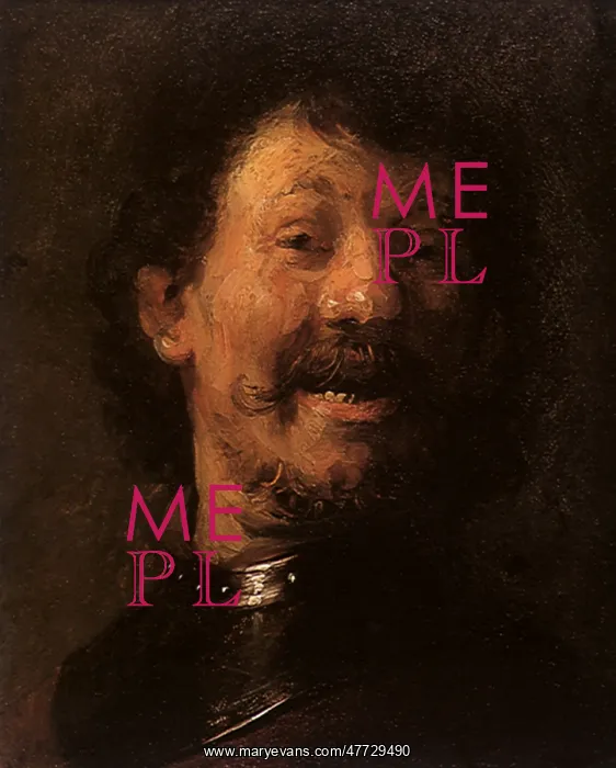  : Laughing Man, by Rembrandt