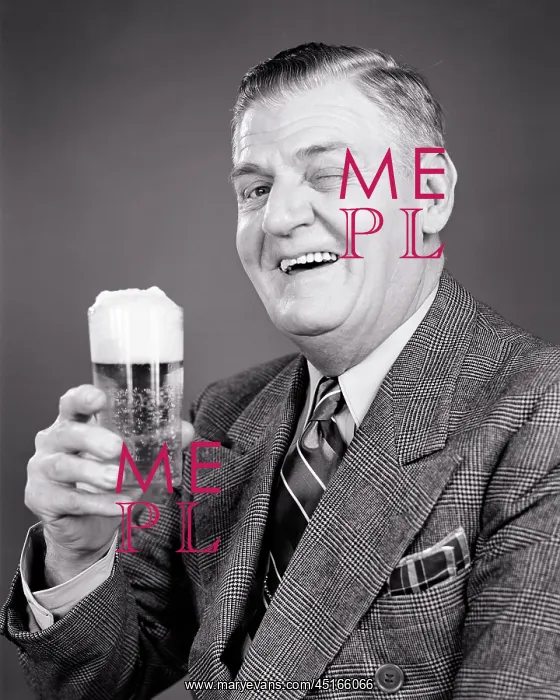: Laughing Older Man in Suit and Tie Looking at : Laughing Older Man in Suit and Tie Looking at