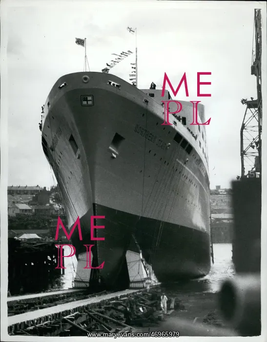 : Launch of Northern Star by Queen Mother : Launch of Northern Star by Queen Mother