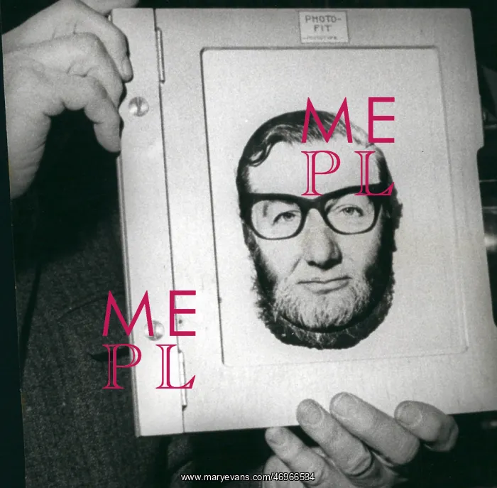 : Launch of Photo Fit, with James Callaghan's face : Launch of Photo Fit, with James Callaghan's face