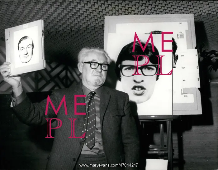 : Launch of Photo Fit, with James Callaghan's face : Launch of Photo Fit, with James Callaghan's face