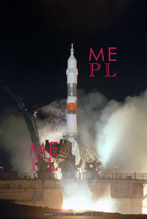 : Launch of spaceship, 1981 : Launch of spaceship, 1981