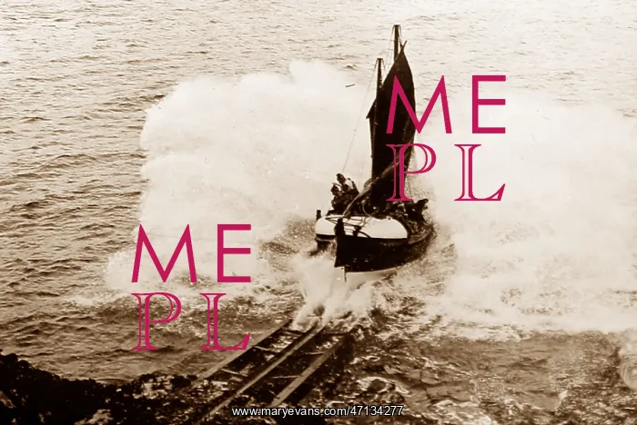  : Launching a lifeboat, early 1900s