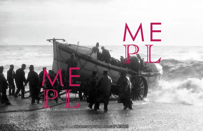  : Launching a Lifeboat Victorian period
