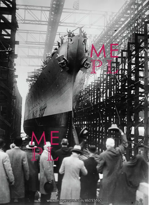 : The launching of the new American : The launching of the new American