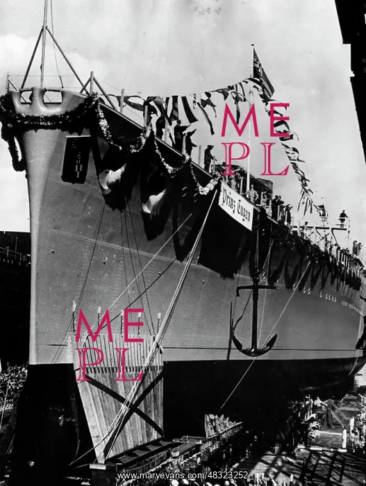: Launching of the Prinz Eugen, 1938 : Launching of the Prinz Eugen, 1938