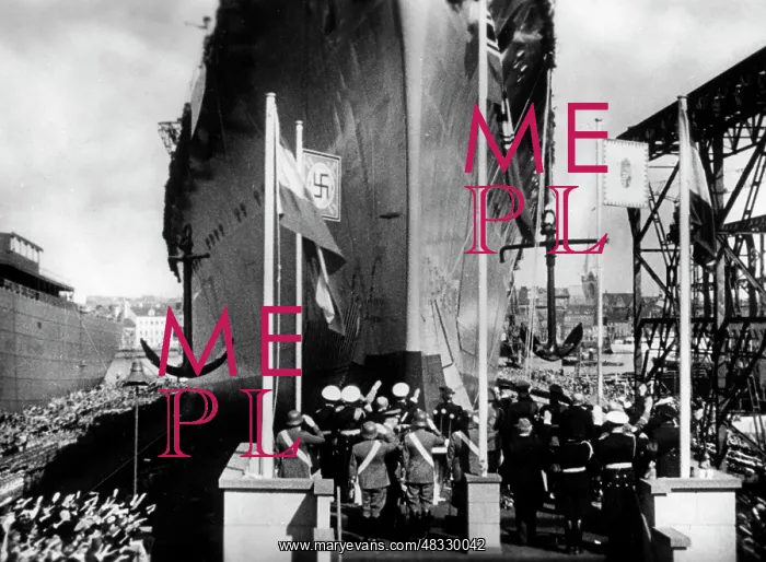: Launching of the Prinz Eugen, 1938 : Launching of the Prinz Eugen, 1938