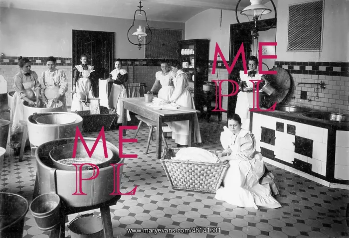 : Laundry around 1900 : Laundry around 1900