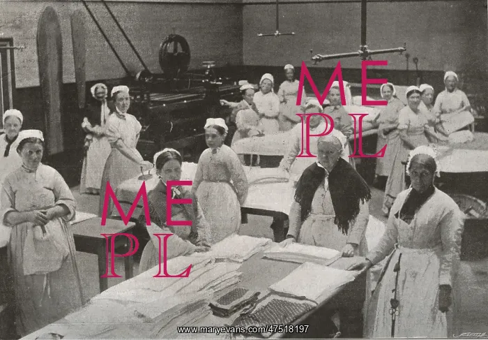 : Laundry, Holborn Union Workhouse, Mitcham : Laundry, Holborn Union Workhouse, Mitcham
