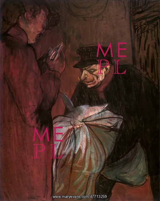 : Laundryman, by Toulouse-Lautrec : Laundryman, by Toulouse-Lautrec