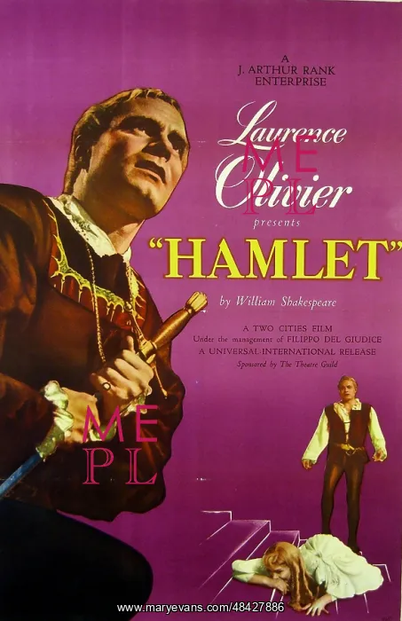 : Laurence Olivier Hamlet'. Hamlet a 1948 British : Laurence Olivier Hamlet'. Hamlet a 1948 British