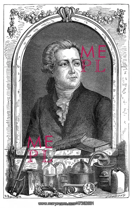 : LAVOISIER AND APPARATUS : LAVOISIER AND APPARATUS