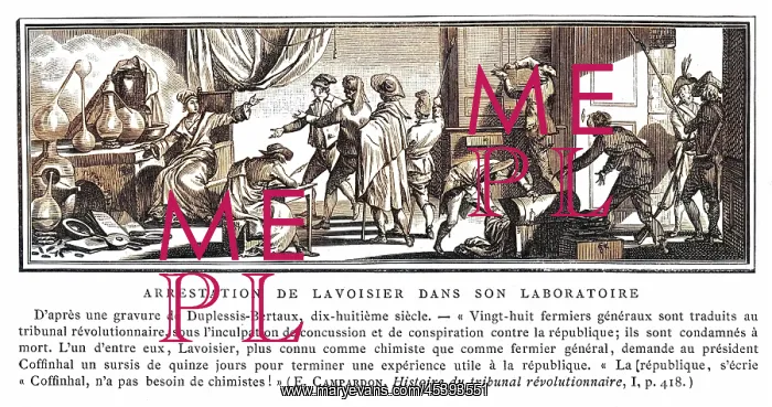 : LAVOISIER ARRESTED : LAVOISIER ARRESTED