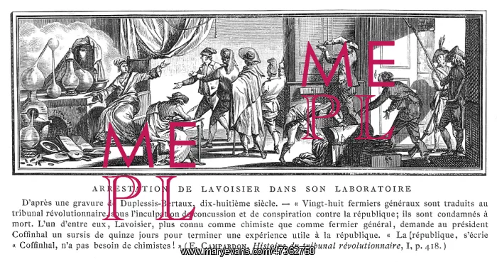 : LAVOISIER ARRESTED : LAVOISIER ARRESTED
