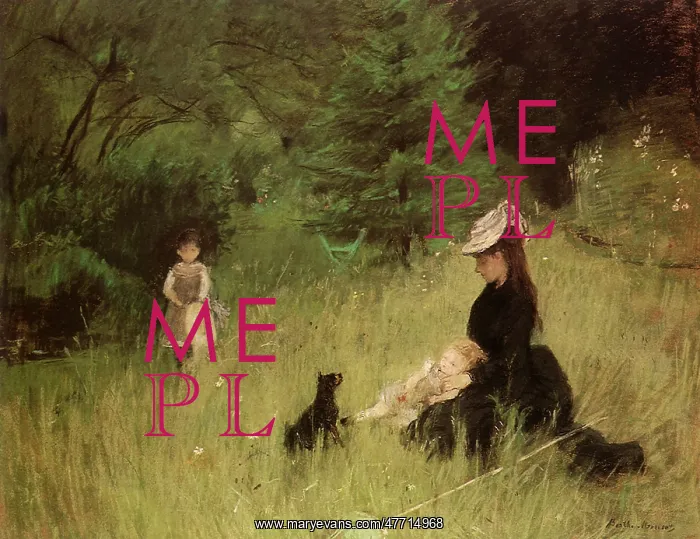  : On the Lawn, by Berthe Morisot